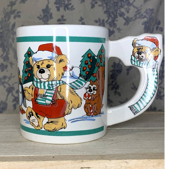 Vintage Alco Industries Christmas Mug - Picture 4 of 7